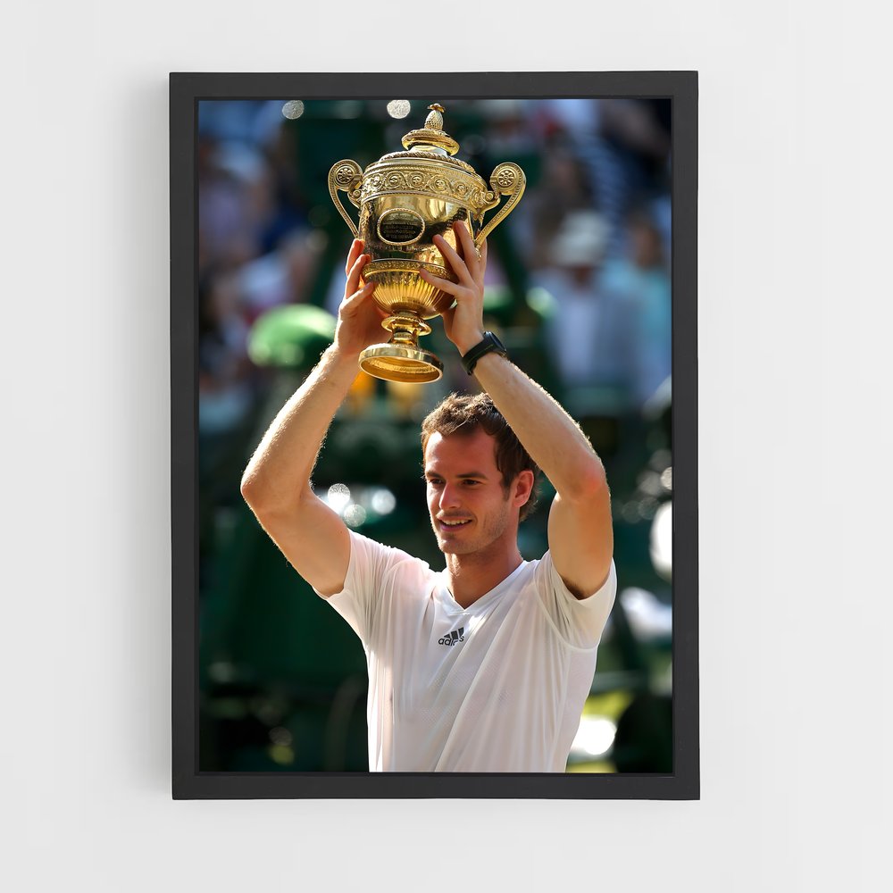 Poster Andy's Triumph – affiche Tennis (vue 2)